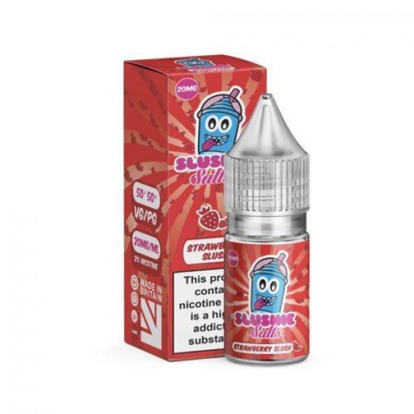 Strawberry Slush E-Liquid by Slushie Squad 50ML Shortfill 70VG Vape