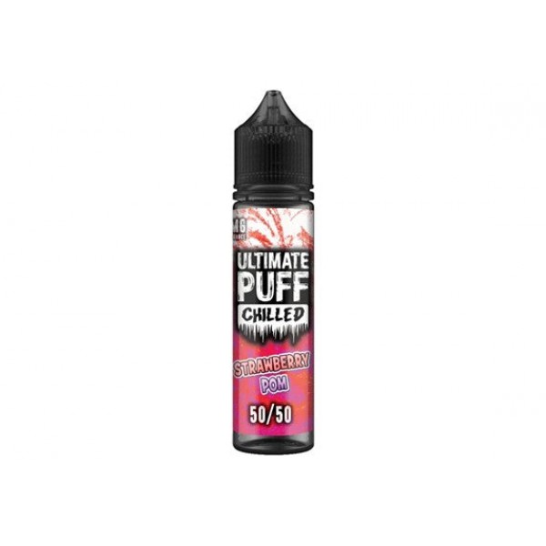 Strawberry Pom by Ultimate Puff, 50ML E-liquid, 0MG Vape, 50VG Juice