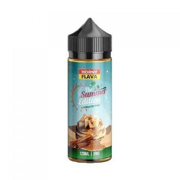 Summer Edition Cinnamon Pear by Horny Flava. 100ML E-liquid, 0MG Vape, 70VG Juice