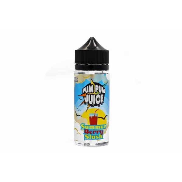 Summer Berry Slush by Pum Pum Juice. 0MG 100ML E-liquid. 70VG/30PG Vape Juice