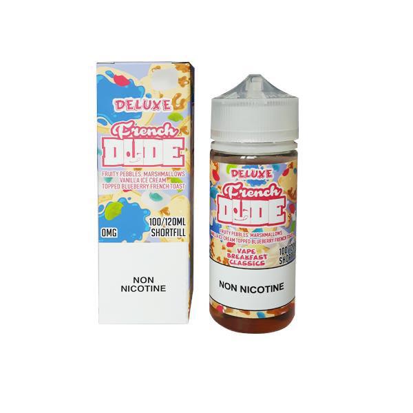 French Dude Deluxe By Vape Breakfast Classics 100ML E Liquid 80VG Vape 0MG Juice