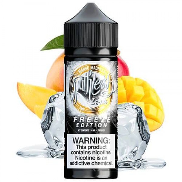 FREEZE EDITION - MANGO MADNESS BY RUTHLESS | 100ML E LIQUID | 70VG VAPE | 0MG JUICE SHORT FILL