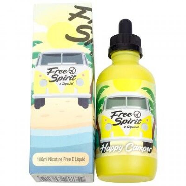 Free Spirit Happy Camper by MoMo E-Liquid 100ml Shortfill E Liquid 70VG Vape