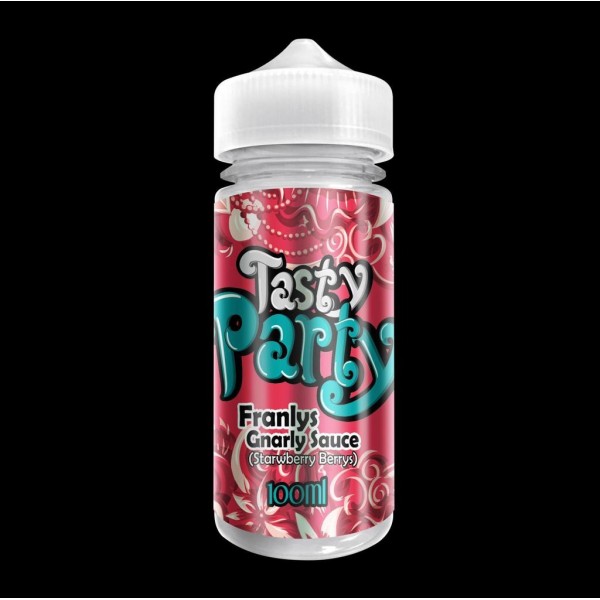 Franlys Gnarley Sause by Tasty Party. 100ML E-liquid, 0MG vape, 70VG/30PG juice