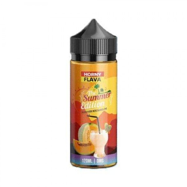 Summer Edition Summer Rockmelon by Horny Flava. 100ML E-liquid, 0MG Vape, 70VG Juice