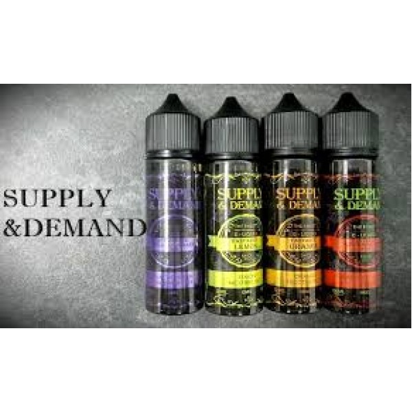 Supply and Demand Blueberry and Raspberry Slush 100ml E Liquid Shortfill 70VG Vape