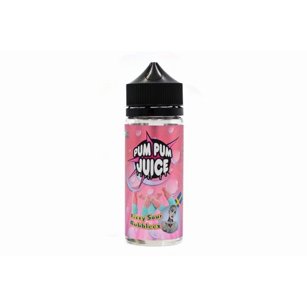Fizzy Sour Bubbleez by Pum Pum Juice. 0MG 100ML E-liquid. 70VG/30PG Vape Juice