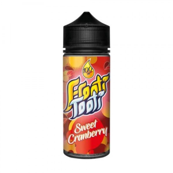 SWEET CRANBERRY E LIQUID BY FROOTI TOOTI 100ML SHORTFILL 70VG VAPE