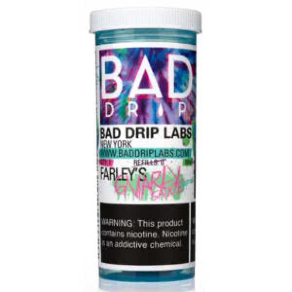 Farley's Gnarly Sauce Iced Out By Bad Drip 50ML E Liquid 70VG/30PG Vape 0MG Juice
