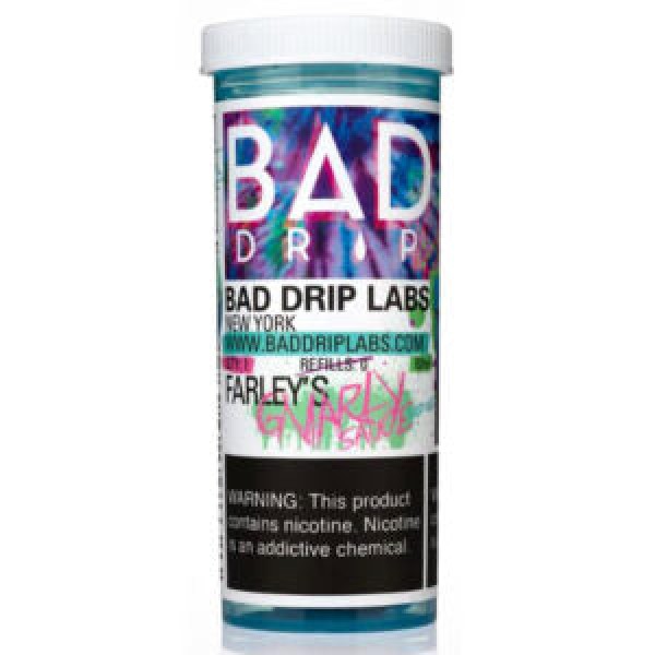 Farley's Gnarly Sauce Iced Out By Bad Drip 50ML E Liquid 70VG/30PG Vape 0MG Juice