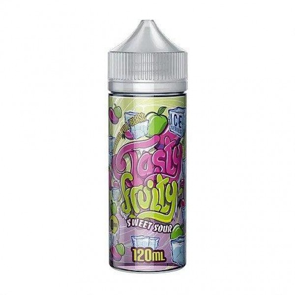 SWEET SOUR ICE BY TASTY FRUITY 100ML SHORTFILL E LIQUID 70VG VAPE