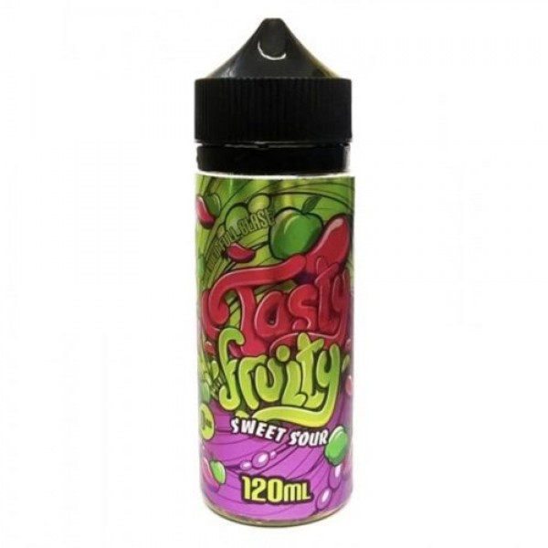 SWEET SOUR BY TASTY FRUITY 100ML SHORTFILL E LIQUID 70VG VAPE