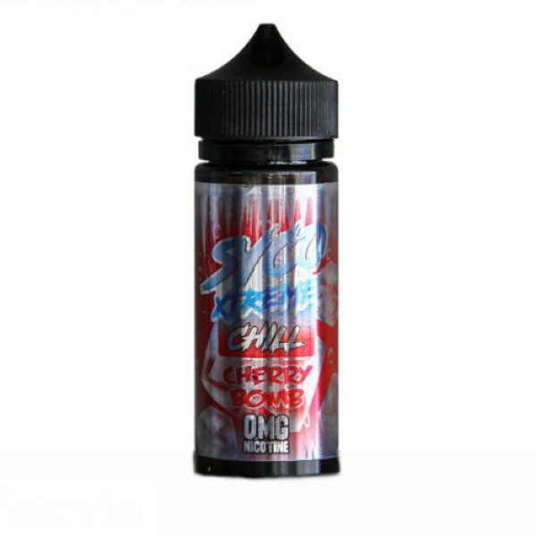 SYCO XTREME CHILL CHERRY BOMB 100ML SHORTFILL E LIQUID 80VG VAPE