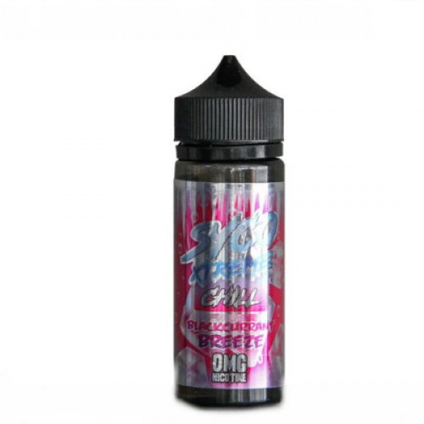 SYCO XTREME CHILL BLACKCURRANT BREEZE 100ML SHORTFILL E LIQUID 80VG VAPE