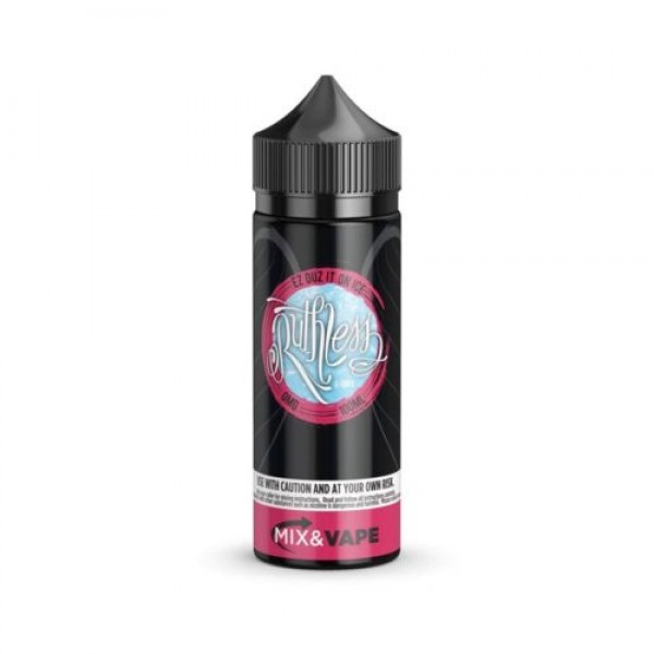 EZ DUZ IT ON ICE – RUTHLESS E-JUICE 100ML SHORTFILL E LIQUID 70VG VAPE