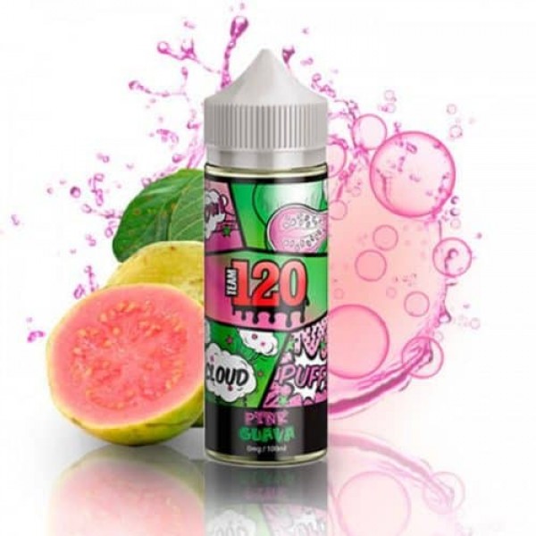 TEAM 120 – PINK GUAVA 100ML SHORTFILL E Liquid 70VG VAPE