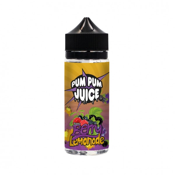 Tasty Berry Lemonade by Pum Pum Juice. 0MG 100ML E-liquid. 70VG/30PG Vape Juice