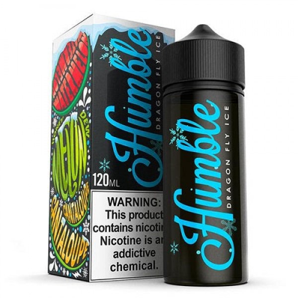 Dragon Fly ICE By Humble 100ML E liquid 80VG Vape 0MG Juice Shortfill