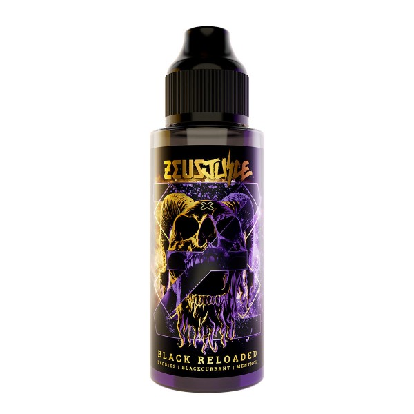 The Black Reloaded By Zeus Juice 100ML E Liquid 70VG Vape 0MG Juice