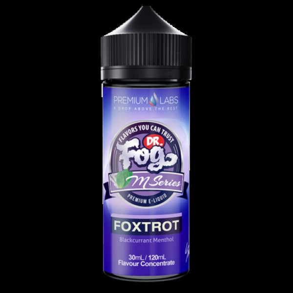 DR FOG M SERIES FOXTROT 100ML SHORTFILL 75VG E LIQUID JUICE VAPE