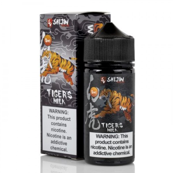 Tiger's Milk V2 by Shijin Vapor 100ML E Liquid 70VG Vape 0MG Juice