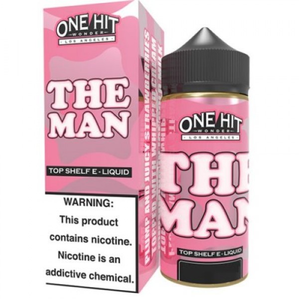 THE MAN – ONE HIT WONDER 100ML SHORTFILL E LIQUID 80VG VAPE