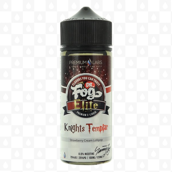 DR FOG KNIGHTS TEMPLAR ELITE 100ML SHORTFILL 75VG E LIQUID JUICE VAPE