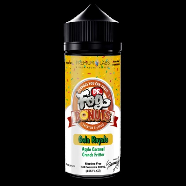 DR FOG DONUT GALA ROYALE 100ML SHORTFILL 75VG E LIQUID JUICE VAPE