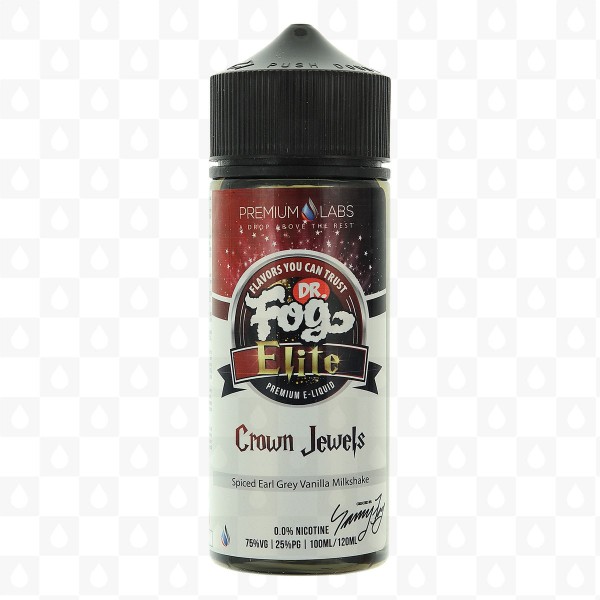 DR FOG CROWN JEWELS ELITE 100ML SHORTFILL 75VG E LIQUID JUICE VAPE