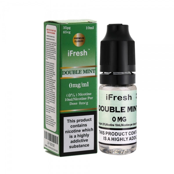 Double Mint - iFresh 10ML E-liquid Juice 65VG Vape Multibuy
