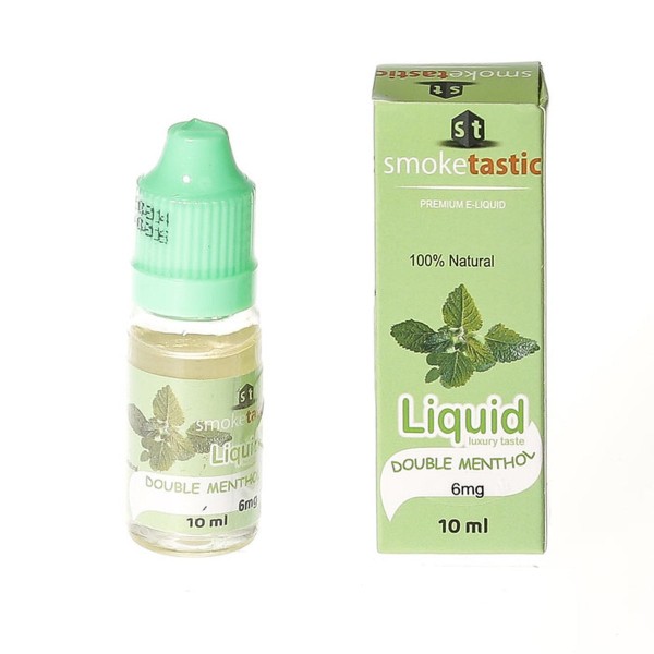 Double Menthol 10ml Smoketastic E Liquid Juice 6mg, 12mg, 18mg Vape Multibuy