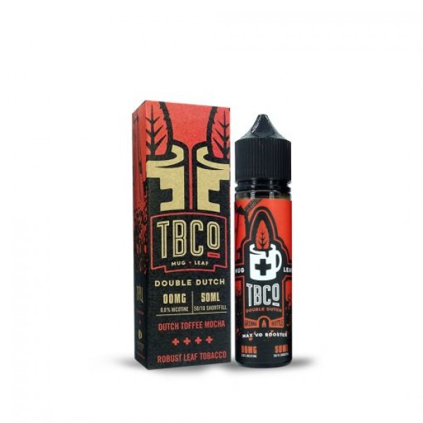 Double Dutch By TBCO Mug & Leaf 50ML E Liquid 70VG Vape 0MG Juice