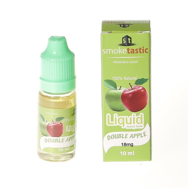 Double Apple 10ml Smoketastic E Liquid Juice 6mg, 12mg, 18mg Vape Multibuy