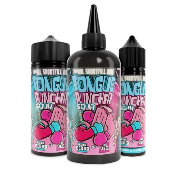 Tongue Puncher - Cranberry & Rhubarb Sour By Joe's Juice | 50ML, 100ML, 200ML E Liquid | 70VG Vape | 0MG Juice