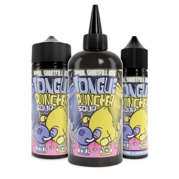 Tongue Puncher - Blueberry & Lemon Sour By Joe's Juice | 50ML, 100ML, 200ML E Liquid | 70VG Vape | 0MG Juice