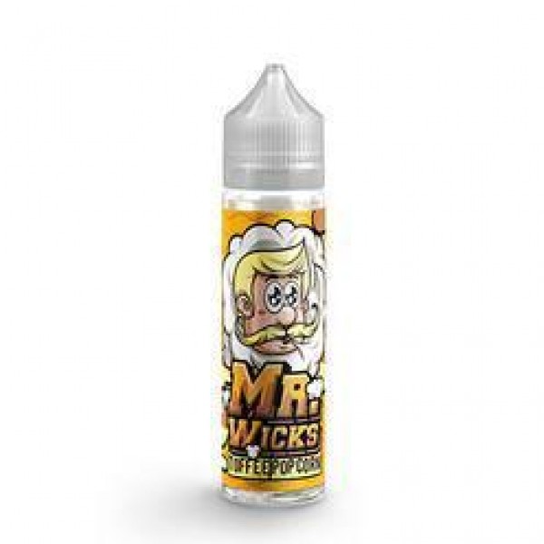 Toffee Popcorn E-Liquid by Mr Wicks - 50ml Shortfill E Liquid 70VG Vape