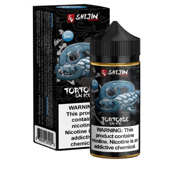 Tortoise On Ice by Shijin Vapor 100ML E Liquid 70VG Vape 0MG Juice