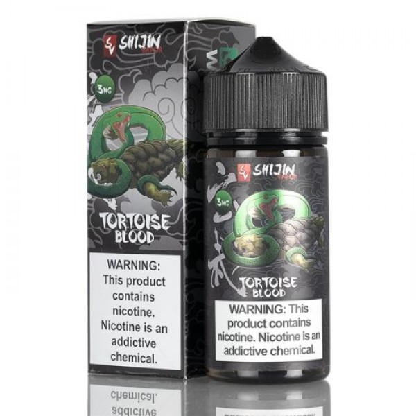 Tortoise Blood by Shijin Vapor 100ML E Liquid 70VG Vape 0MG Juice