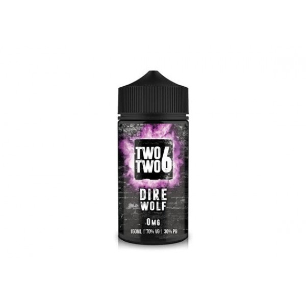 Dire Wolf Bubblegum by TWO TWO 6 (226) 150ML E Liquid 70VG Vape 0MG Juice