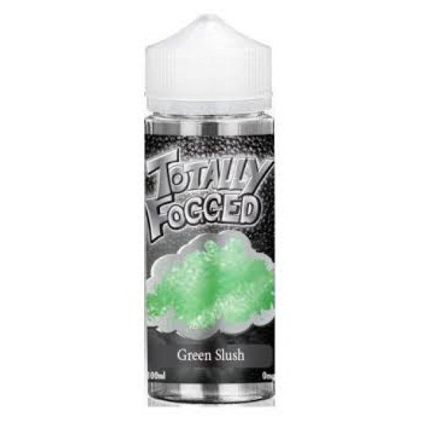 TOTALLY FOGGED GREEN SLUSH 100ML E LIQUID JUICE 70VG SHORTFILL VAPE