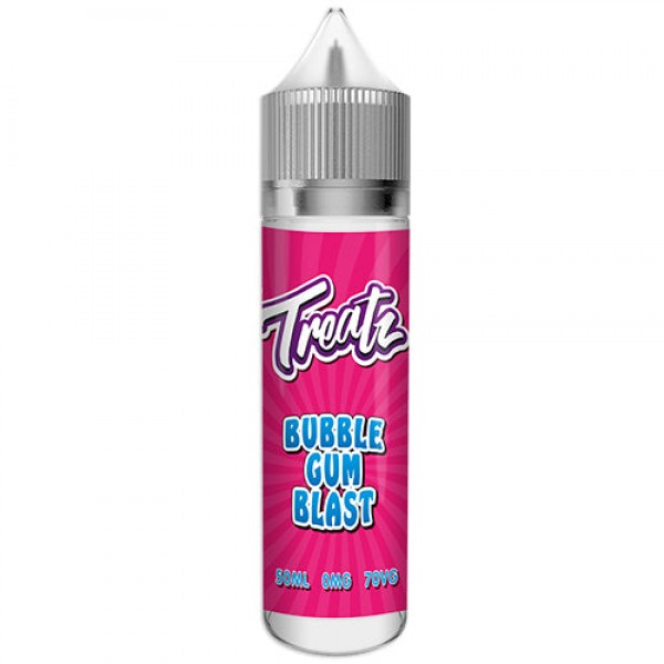 TREATZ – BUBBLEGUM BLAST 50ML SHORTFILL E Liquid 70VG VAPE