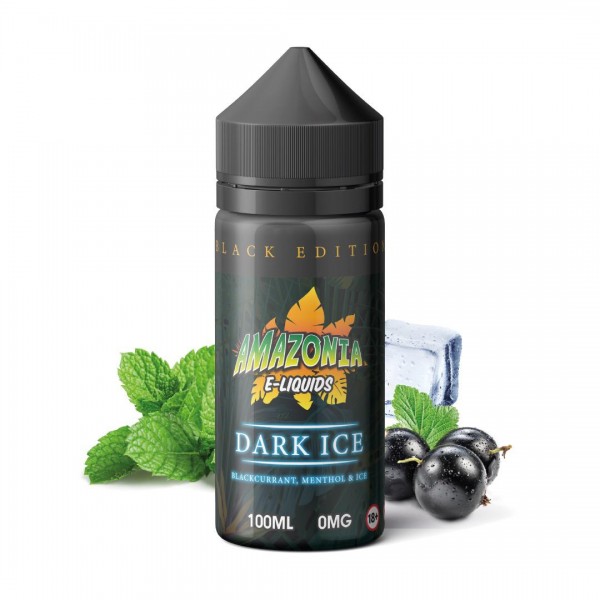 Dark Ice By Amazonia Black Edition 100ML E Liquid 70VG Vape 0MG Juice