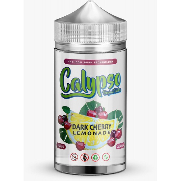 Dark Cherry Lemonade by Calypso, 200ML E Liquid, 70VG Vape, 0MG Juice
