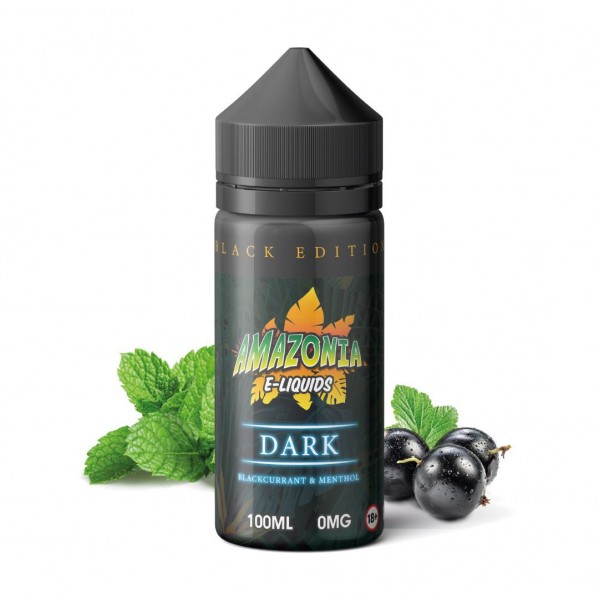 Dark By Amazonia Black Edition 100ML E Liquid 70VG Vape 0MG Juice