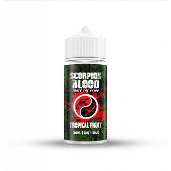 Tropical Fruit By Scorpion Blood 100ML E Liquid 50VG/50PG Vape 0MG Juice