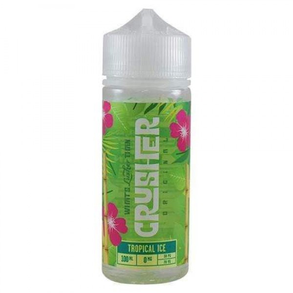 Tropical Ice By Crusher 100ML E Liquid 70VG/30PG Vape 0MG Juice Short Fill