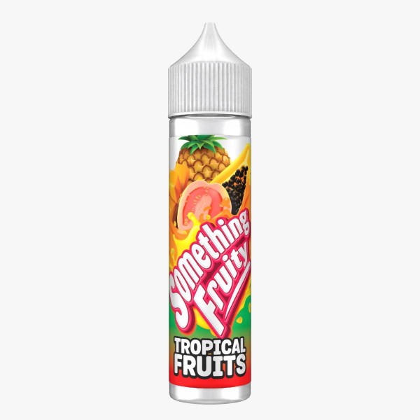 Tropical Fruits By Something Fruity 50ML E Liquid 0MG Vape 50VG Juice