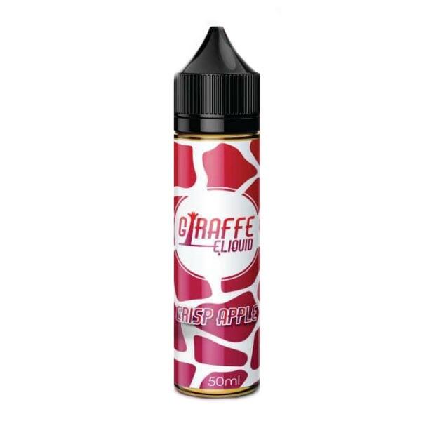 Crisp Apple by Giraffe 50ML E liquid 70VG Vape 0MG Juice Shortfill