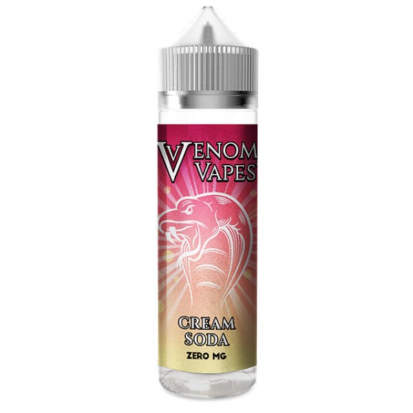 Cream Soda By Venom Vapes 50ML E Liquid 80VG Vape 0MG Juice