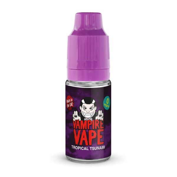 Tropical Tsunami By Vampire Vape 10ML E Liquid. All Strengths Of Nicotine Juice